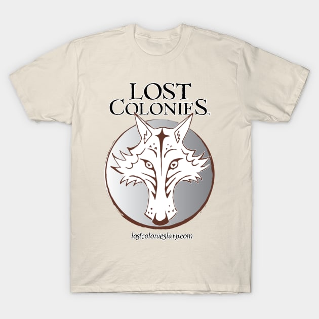 Wolf T-Shirt by LostColoniesLarp